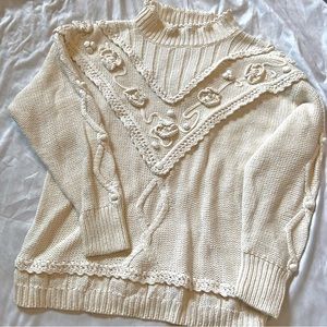 Vintage Embroidered Sweater